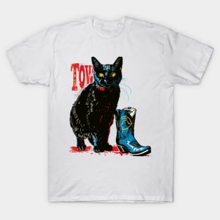 Cat Cowboy Expedition Meow T-Shirt